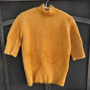 Bailey 44 Golden Yellow Mock Turtleneck Sweater